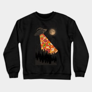 We Come In Pizza Crewneck Sweatshirt